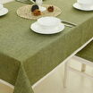 Kam color Chinese decorative tablecloths tablecloths cloth cotton linen European style table cloth green pine lace 140 140cm
