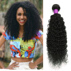 Brazilian Kinky Curly Hair Bundles Hair Wefts 3 Bundles Natural Black 7A Brazilian Human Hair Kinky Curly Virgin Brazilian Hair