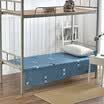 Yingxin textile single cotton sheets Twill printing student dormitory cotton sheets single forest blue B version 120 230cm