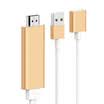Ferguson 042 Apple iPhone X iphone8768SiPadTurn hdmi line HD line Android phone usb transfer hdmi Connect TV line with the screen Local gold