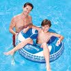 Bestway swim ring adult lifebuoy diameter 102CM self-driving equipment with safety handle design suitable for 10 years old or above 36093