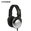 KOSS QZPro head noise cancelling headphones silver black