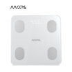 MOPS Intelligent Body Grease Scale MINI 8 Core Body Data Bluetooth Fat Scale APP Control Home Electronic Scale White