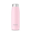 Moikit wheat open intelligent mug seed 304 stainless steel men&women portable vacuum warm cup water temperature monitoring cup S1600 skin pink 350 ml