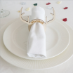 6pcs sets of diamonds napkin ring napkin buckle hotel wedding supplies European-style home decorations Christmas decoration props