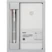 Kinbor Week Plan Handbook Stationery Set Schedule Pocket Notepad 3 Color Ballpoint Pen Index Sticker Sycamore Grey KMQ25063