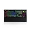 Black Jazz AJAZZ AK45 light magic alloy mechanical keyboard RGB backlight black white axis game office computer eat chicken keyboard