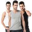 Antarctic Nanjiren NSJA0660 cotton men&39s vest thread sports vest base shirt black&white gray 3 pieces installed XXXL
