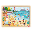 TOI Wooden Jigsaw Puzzle with Storage tray 244880100pcs for kids