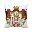 Serbia National Emblem Country Square Throw Pillow Insert Cushion Cover Home Sofa Decor Gift