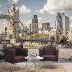 Custom 3D Photo Wallpaper European Style London Bridge City Landscape Living Room Bedroom TV Background Wall Murals Wallpaper