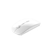 World BOW A18S Charge Wireless Mouse Bluetooth Mouse Office Games Universal Mouse Mute Mouse White