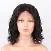 Brazilian Hair Lace Front Human Hair Wavy Bob Wigs For Black Women Natural Color Remy Hair 130 Density Cheap Wigs Free Shipping