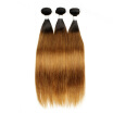 kiss hair 3 pcslot ombre hair 1B30 hair bundle remy&soft Indian human hair extension