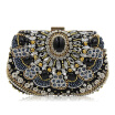 Milisente New Women Clutch Vintage Beaded Bags Designer Bead Pearl Evening Purse Shoulder Chain