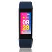 Full pass W3 color smart bracelet real-time heart rate monitoring swimming waterproof sports bracelet information call reminder touch big screen sleep monitor sapphire blue