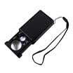 Ao Shengda with light HD 40 times magnifying glass portable high-power jewelry jade antique identification money detector magnifying glass 8572-7