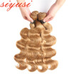 Honey Blonde Bundles Peruvian body Wave Hair Extensions 100 Human Hair 4Pcslot Peruvian Virgin Hair Body Wave