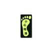 Teng Chi CT fire fluorescent safety export luminous light stickers evacuation signs direction signs luminous waterproof&wear-resistant warning stickers A01 straight safety exit