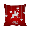 Red White Angel Happy Valentines Day Square Throw Pillow Insert Cushion Cover Home Sofa Decor Gift