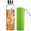 Jiahong US style series of green cloth sets of 550ml fashion glass bottle transparent