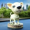 Jun Hao car ornaments shaking head car cartoon creative shaking head dog car ornaments jewelry Chihuahua with perfume base