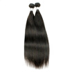 kiss hair 2 pcslot Indian temple hair silky straight double weft no tangle hair bundle 100human hair
