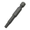 Takama T-shaped plum screwdriver head set 10 piece set screwdriver head screwdriver head electric batch Tsui S2 with medium hole strong magnetic T5-T27 408561