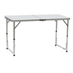 Red camp outdoor folding table portable split folding table aluminum picnic barbecue table Lu Binghua 120 60 555 685cm