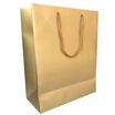 Jing Hui Si Chuang JH0455 Kraft Paper Gift Bag Gift Bag Paper Tote Bag Oversized 10 Pack Gold