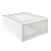 Netease cuidadosamente seleccionado cajón de piña negro gabinete de almacenamiento transparente caja de almacenamiento caja de almacenamiento caja de almacenamiento de ropa interior transparente gabinete de almacenamiento simple grande Paquete de 2