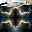 Free shipping 3d floor home decoration Fantasy Nebula Bedroom Floor self-adhesive waterproof mural baby room wallpaper 250cmx200cm