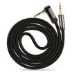 AMPCOM AUX audio cable 35mm male to male pure copper cable support mobile tablet power amplifier adapter cable 15 m AMGD35E215 black