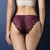 Lace Hollow Low-Rise Panties For Women Brief Sexy Ultra-thin Underwear Girl Seamless Breathable Panties