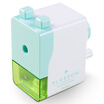 Deli deli simple pencil sharpener pencil sharpener pencil sharpener color student pencil sharpener powder green 0744
