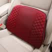 Wufu Jinniu Office lumbar car cushion breathable slow rebound pillow red