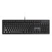 Dareu DK100 104-key game mechanical keyboard black black axis Jedi survival chicken weapon
