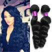 Brazilian Loose Wave Virgin Hair Extensions Cheap Brazilian Hair 4 pcs lot 100 Human Hair Virgin Brazilian Hair Loose Wave