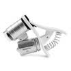 O Santa mobile magnifier HD 100 times handheld mini microscope portable lamp jewelry identification 8573-1