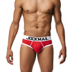 JOCKMAIL Mens Underwear Cushion-Bottom Mens Briefs Invisible Pads Detachable