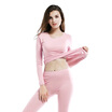 Nanjiren thin round neck thermal underwear cotton slim bottoming shirt