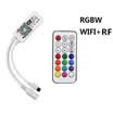 Mini Wifi RGBW LED controlador DC12V RF 21IR 24Key Control remoto para RGBWRGBWW LED Strip luces