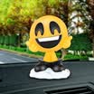Guangyin car ornaments shaking head car accessories car interior decoration car supplies cartoon expression pack two