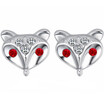 High Quality Austrian Crystal Jewelry Fox Earrings For Women Vintage Fashion Accessories Valentines Day Gift Stylish 28414