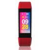Full pass W3 color smart bracelet real-time heart rate monitoring swimming waterproof sports bracelet information call reminder touch big screen sleep monitor sapphire blue