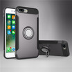 Apple Iphone 78 Plus Armor Car Magnetic Suction Ring Bracket Silicon TPU Hard PC Phone Case