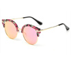 Charming Semi Rimless Sunglasses Classic Cat Eye Eyeglasses Unisex Retro HD Lens Sun Glasses
