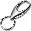 Authentic zobo car keychain copper chrome brushed brushed pick-up key ring car ornaments birthday gift ZB-911 silver