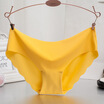 Women Brief Original New Ultra-thin Seamless Traceless Sexy Lingerie Trimming Low Waist Ruffles Underwear S-XL Plus Size Panties