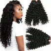 YAVIDA Hair Brazilian Deep Wave Virgin Hair 3 Pcslot Brazilian Curly Virgin Hair 7A Deep Curly Brazilian Hair Weave Human Hair